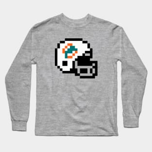 Pixel Helmet - Miami (Throwbacks) Long Sleeve T-Shirt